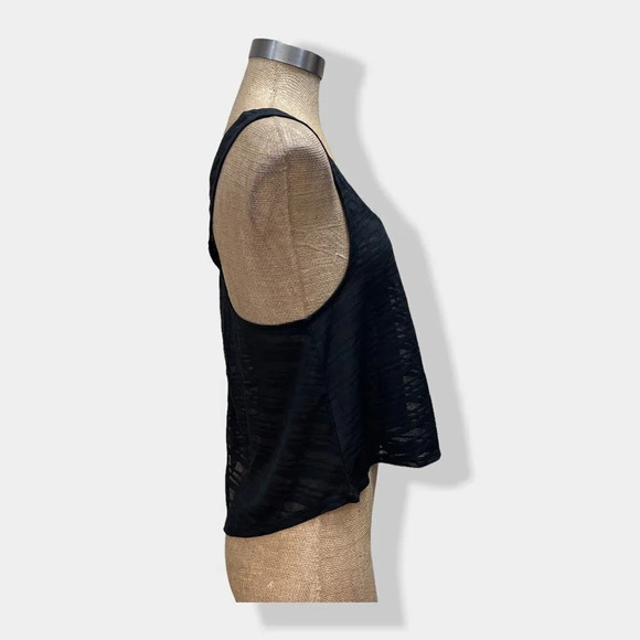 ONZIE One Size Black Cross Back Tank - Picture 2 of 6